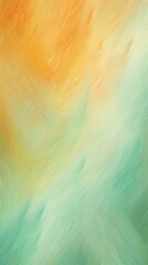 Pastel green and orange backgrounds abstract painting.