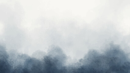 Abstract horizontal watercolor background. Hand drawn vector texture. Brush stroked painting pastel color watercolour