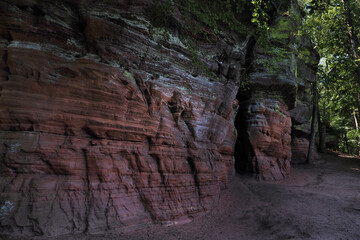 Altschlossfelsen bei Eppenbrunn, Pfälzerwald