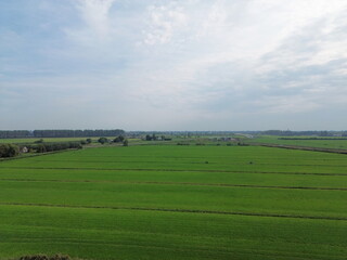 Area In the Zuidplaspolder where In the future a new village will rise. Between the cities of Gouda and Rotterdam will be 8000 houses a forest and new industrial areas