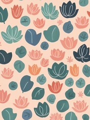 Water Lily Pattern