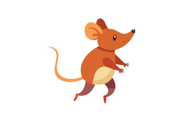  Cute Mouse vector art illustration
