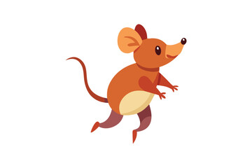  Cute Mouse vector art illustration