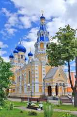 The Bratsk Orthodox Church, otherwise known as the Church of St. Nicholas - an Orthodox temple from...