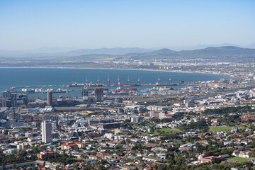 View of Cape Town, Western Cape, South Africa