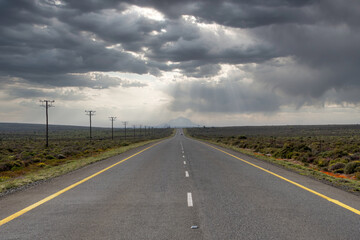 Scenic route from Cape Town to Kgalagadi Transfrontier Park