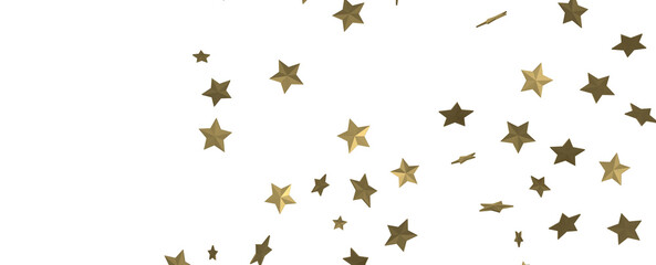 Falling Holiday Astral Radiance: Magnificent 3D Illustration of Descending Stellar Illumination for Christmas