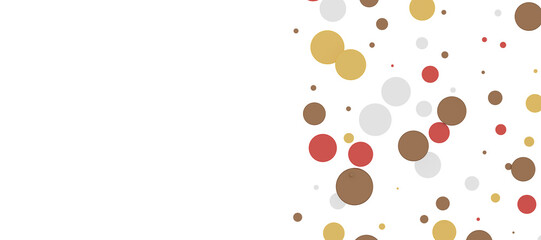 Confetti, paper triangle on the floor, fancy, colorful, celebration party