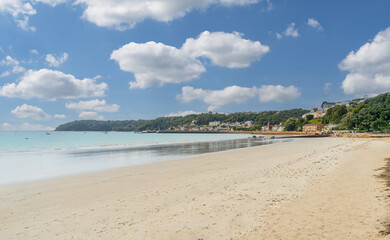 St Brelade beach on the island of Jersey one of the Channel islands