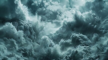 The deluge program unchained showcasing the enormous fury of continuous rain