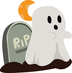 Halloween Clipart Illustrations and Design Elements Set