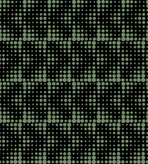 Seamless geometric mosaic pattern, mirroring design.