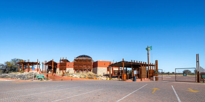 Kgalagadi Transfrontier Park Gate and Ticket Office, in South Africa