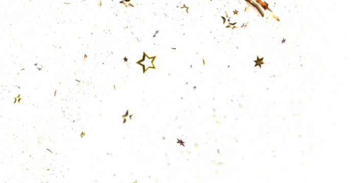 Stars - Festive christmas card. Isolated illustration white background. -