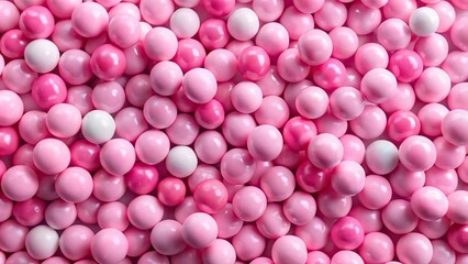 Pink bubblegum background perfect for sweet and playful concepts