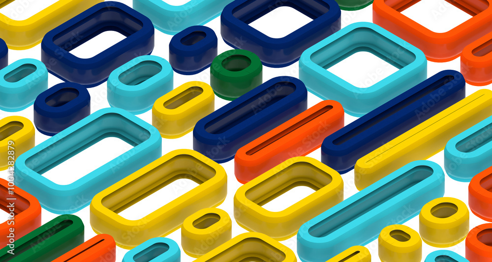 Aufkleber Abstract Low-Poly background. triangulated texture. Design 3d. Polygonal geometrical pattern. Triangular modern style