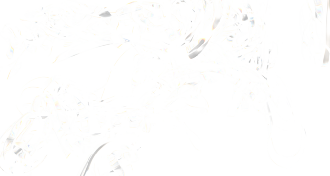 Abstract White Lines and Shapes