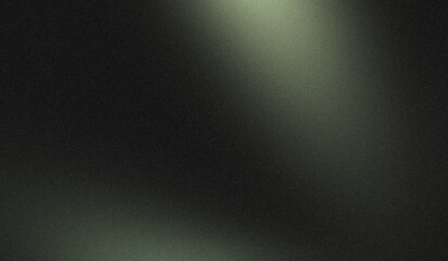 Dark gray green wave color gradient grainy texture backdrop design background. Abstract modern noisy gradient soft colors, website header, poster and banner.