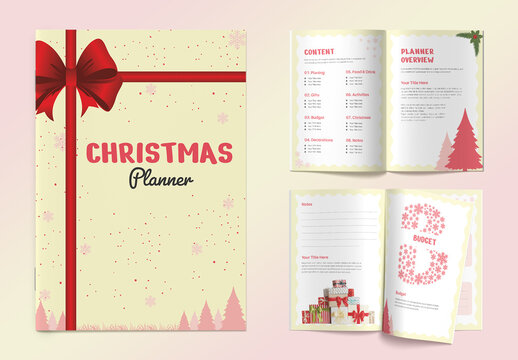 Christmas Planner Template