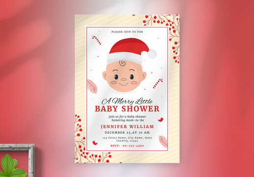 Baby Shower Invitation Template
