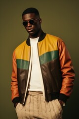 Fototapeta premium Jacket portrait fashion adult.