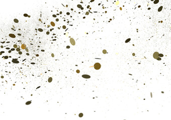 Confetti, paper triangle on the floor, fancy, colorful, celebration party