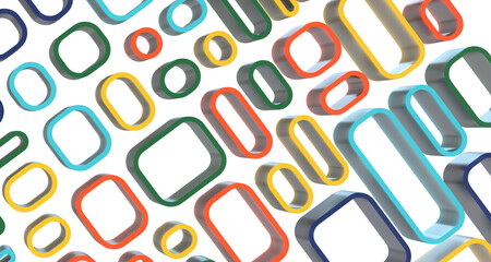 Mosaic triangular low poly style abstract geometric background