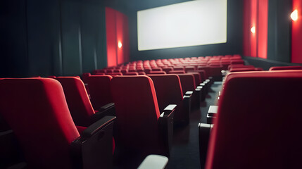 Fototapeta premium Small movie theater