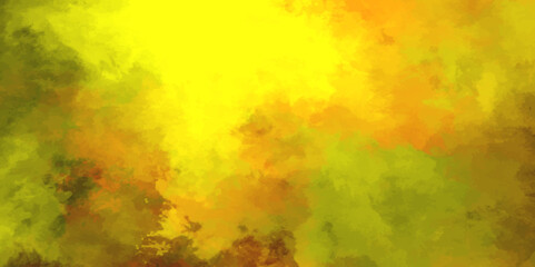 Abstract Watercolor marbled painting Chalkboard. Yellow orange background with distressed vintage texture. vibrant watercolor gradient transitions from fiery red and orange to sunny yellow and serene.