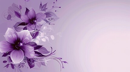 Elegant Simple Design on Purple Background: A Chic and Minimalist Vision. Admire the Beauty and Simplicity.