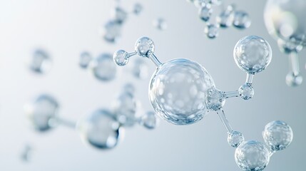 Molecular structures in a scientific illustration.