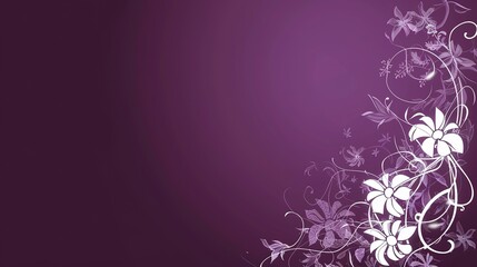 Elegant Simple Design on Purple Background: A Chic and Minimalist Vision. Admire the Beauty and Simplicity.