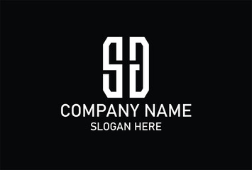  SG Monogram Logo Design, Mega logo collection, Abstract design concept for branding with golden gradient.