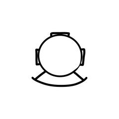 Nautical line vector icon