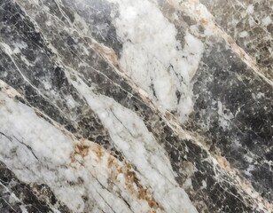 Fototapeta premium Black and white grunge marble texture background