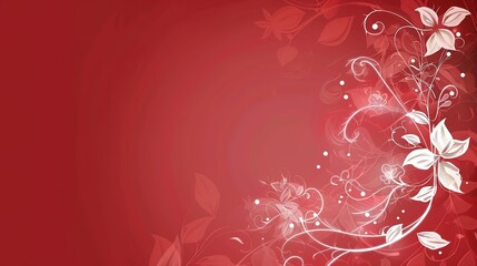 Stylish Simple Design on Red Background: A Bold and Captivating Vision. Admire the Elegance and Creativity.
