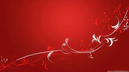 Stylish Simple Design on Red Background: A Bold and Captivating Vision. Admire the Elegance and Creativity.