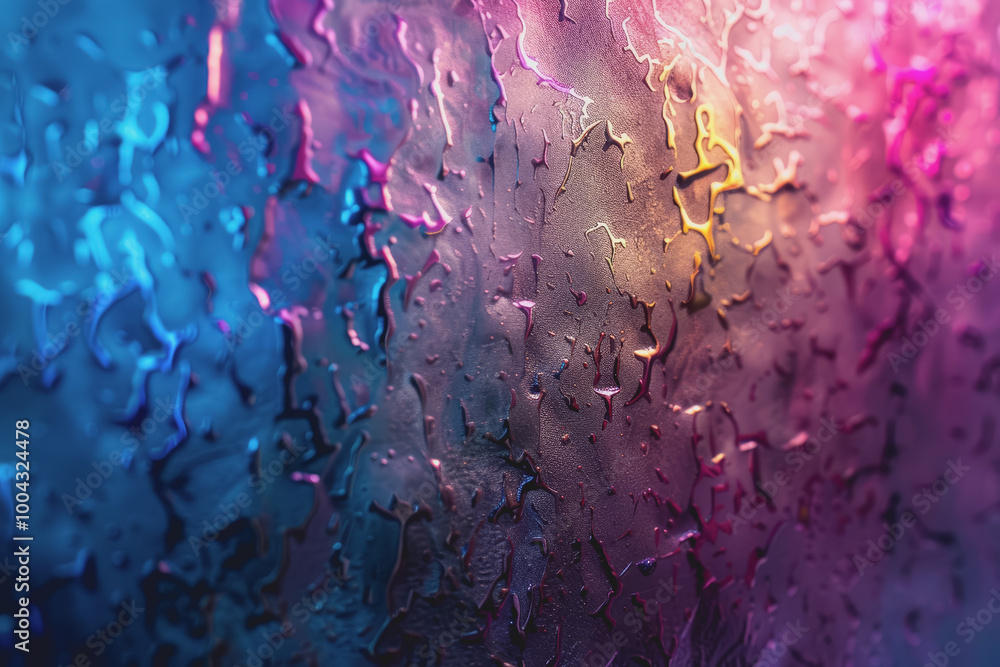 Poster abstract background with shimmering colored light texture.