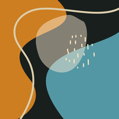 Organic abstract shape background, abstract shape element, modern organic element, organic abstract shape template