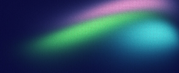 Dark Blue and green gradient background with grainy noise texture