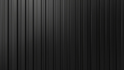 Obraz premium Black and white striped background featuring a textured curtain design with metal elements, suitable for a stylish stage or wallpaper illustration