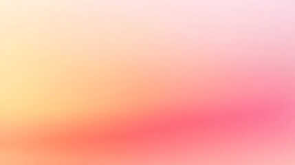 Orange pink gradient background. Pink and yellow sunset color