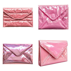 Vibrant Pink Bubble Mailer for Gift Packaging Concept