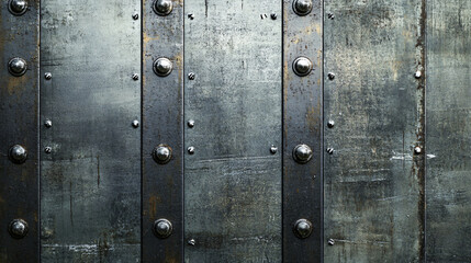 Fototapeta premium A sleek metal texture, showcasing modern design and industrial elegance.