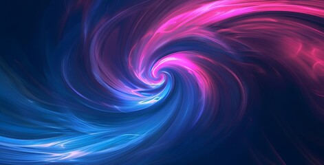 Abstract Swirling Gradient with Iridescent Center