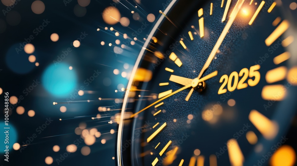 Aufkleber a visual representation of a countdown sequence with 