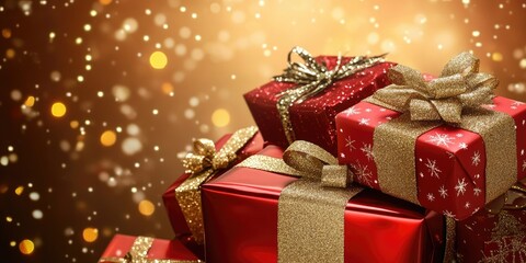 Elegant holiday gifting is made simple with email delivery of Christmas gift cards featuring festive wrapping.