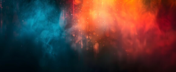 Obraz premium Abstract Blurred Light Background with Blue and Red Gradient