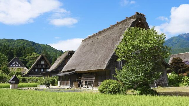 白川郷の美しい風景