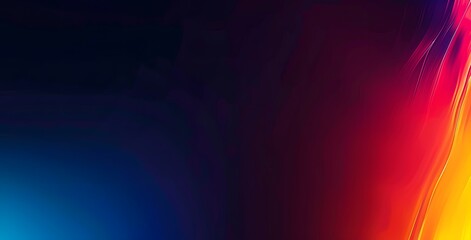 Obraz premium Abstract Gradient Background With Blue, Red, Yellow Colors